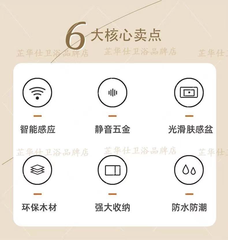 可麗耐洗漱臺洗衣機洗手盆一體櫃多功能鏡櫃衛生間智能浴室櫃組合
