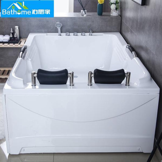 双人超大号成人家用亚克力情侣网红大户型酒店用工程恒温浴盆浴缸