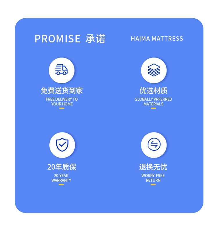 海馬記憶棉壓縮舒適牀墊席夢思乳膠墊五星酒店捲包獨立彈簧牀墊