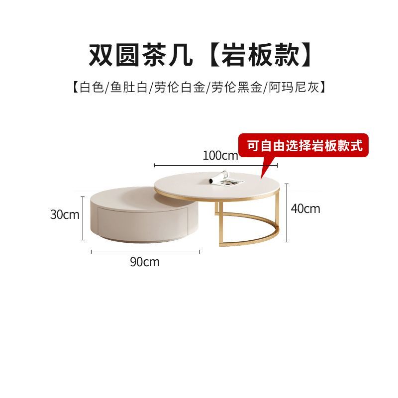 簡約客廳風電視櫃現代實木小戶型茶几組合高款白色臥室電視機地櫃
