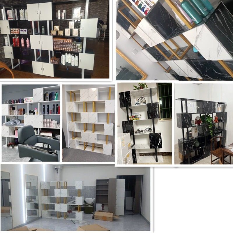 新款隔断柜办公室书架组合置物架书柜简约落地客厅隔断玄关展示架