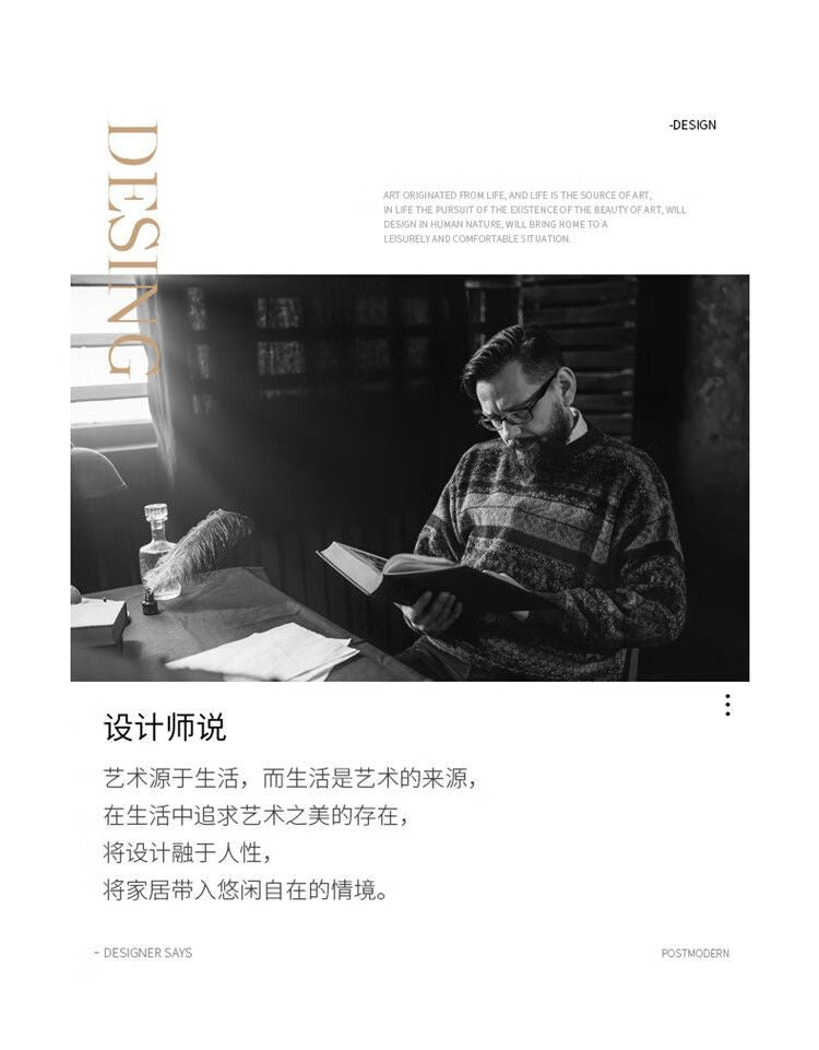 設計師單人沙發椅客廳極簡單人椅侘寂餅乾椅意式輕奢休閒網紅躺椅