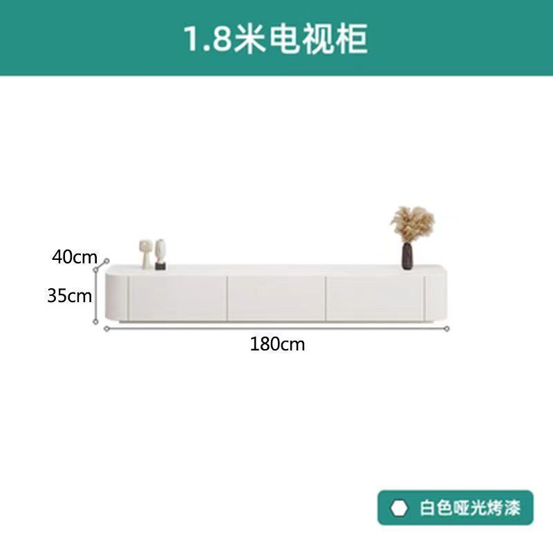 【可定製】北歐電視櫃茶几組合現代簡約客廳輕奢地櫃白色電視機櫃