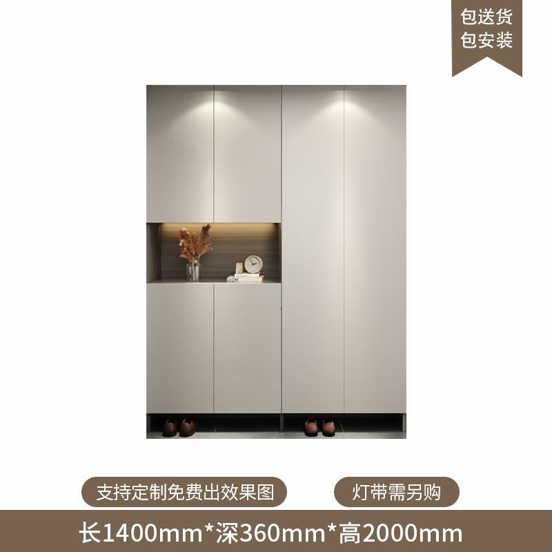 定製進門入戶鞋櫃家用門口一體坐凳靠牆大容量現代簡約玄關鞋櫃