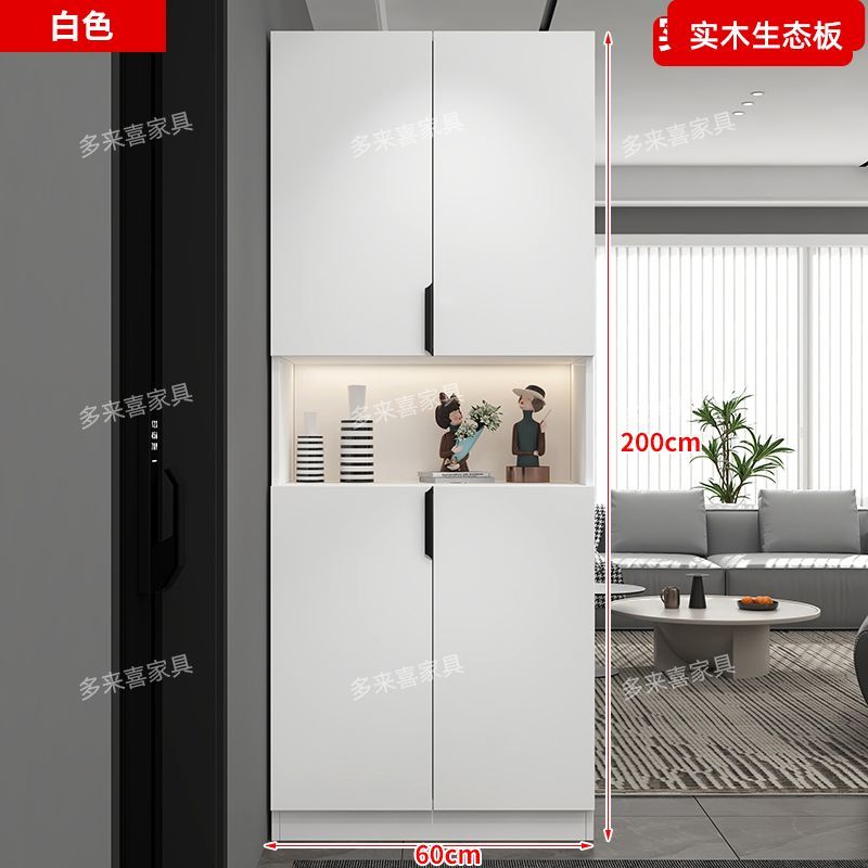 玄關鞋櫃入戶換鞋家用門口靠牆多功能玄關收納一體置物陽臺儲物櫃