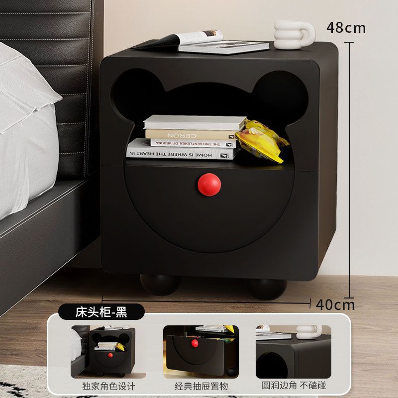 牀頭櫃替代品臥室家用櫃子創意沙發邊幾2025新款設計感小衆儲物櫃