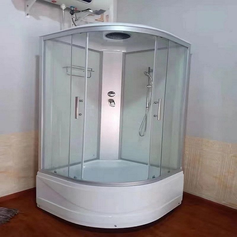 淋浴房浴缸家用洗澡间弧形卫生间浴缸淋浴二合一整体淋浴房包邮