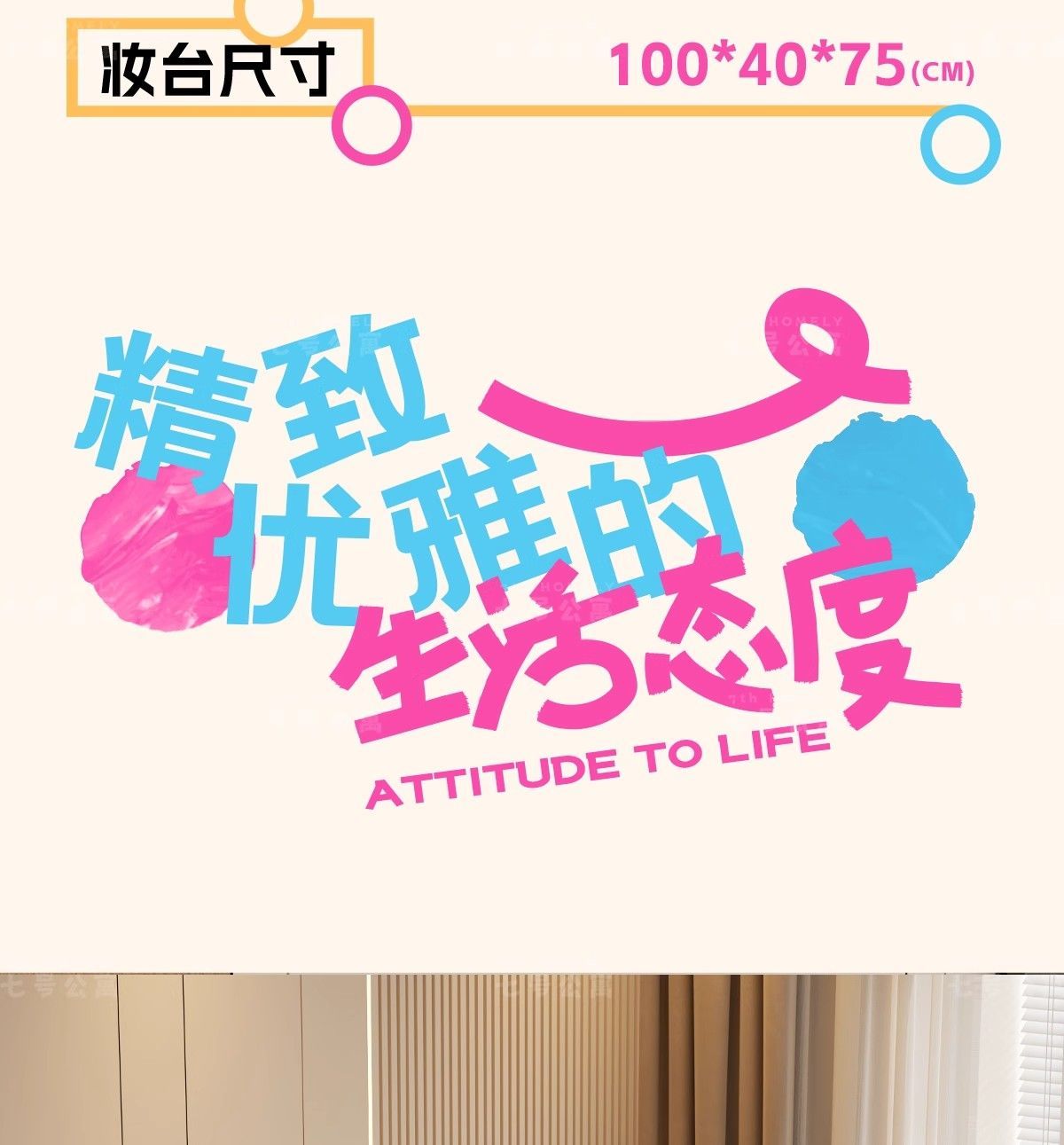 梳妝檯鬥櫃一體小戶型臥室簡約2025新款復古翻蓋化妝桌