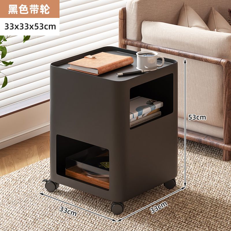簡約牀頭櫃多功能網紅ins可移動臥室牀邊櫃子收納神器方形邊角幾