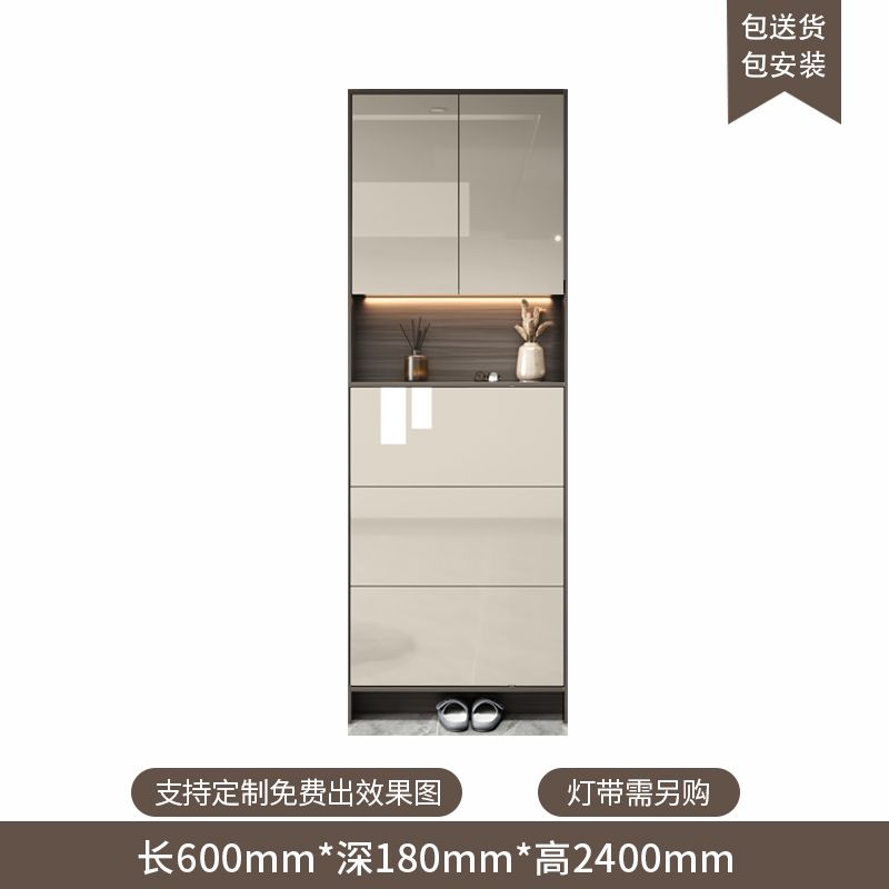 定製超薄鞋櫃家用門口18cm新款收納玄關櫃現代簡約門後翻鬥儲物櫃