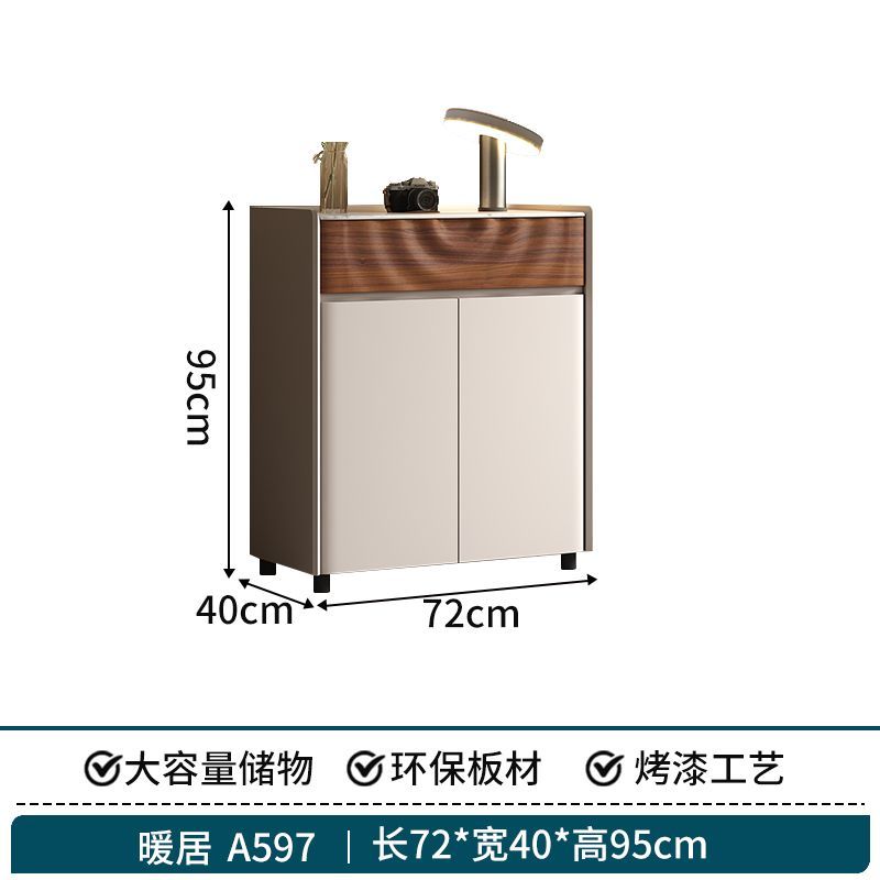 鞋櫃新款2025爆款家用門口烤漆玄關鞋櫃一體櫃收納櫃多功能儲物櫃