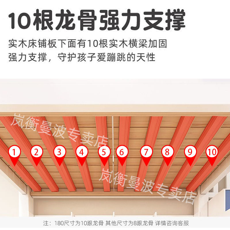 上下床加厚加粗高低子母床双层床小户型两层床上下铺床成人双层床