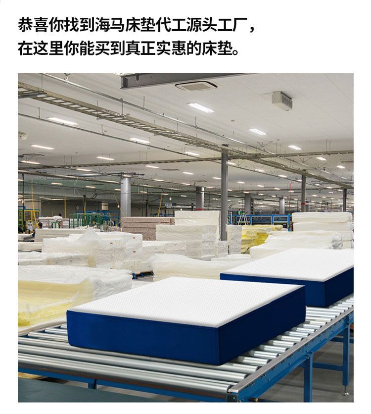 海馬記憶棉壓縮舒適牀墊席夢思乳膠墊五星酒店捲包獨立彈簧牀墊