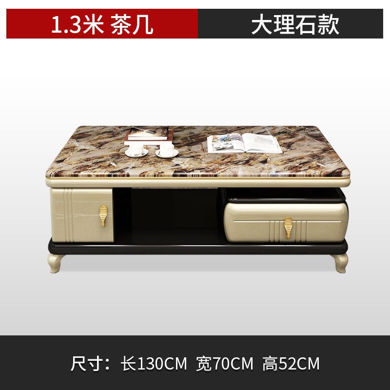 新款轻奢电视柜茶几组合套装家用客厅简约现代家具电视机柜子茶桌