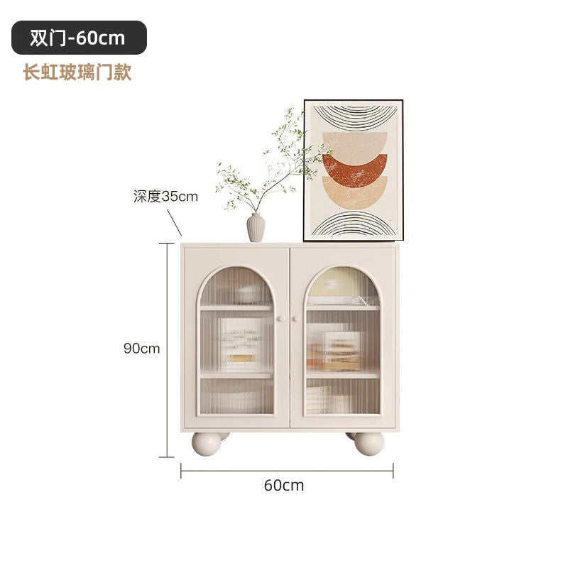 实木餐边柜斗柜小户型轻奢收纳柜储物柜橱柜家用客厅简约靠墙柜子