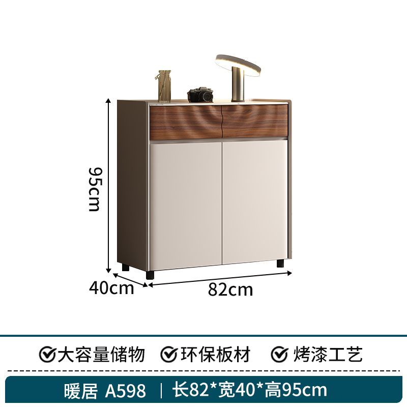 鞋櫃新款2025爆款家用門口烤漆玄關鞋櫃一體櫃收納櫃多功能儲物櫃