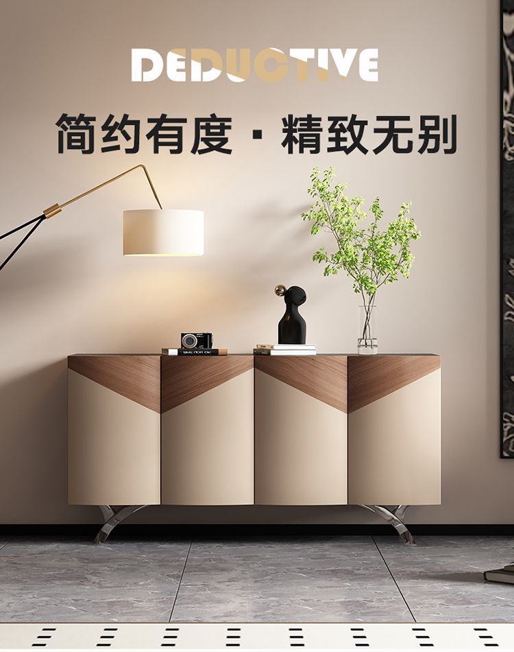 2025新款意式輕奢高級餐邊櫃客廳餐廳多功能儲物收納櫃酒店靠牆櫃