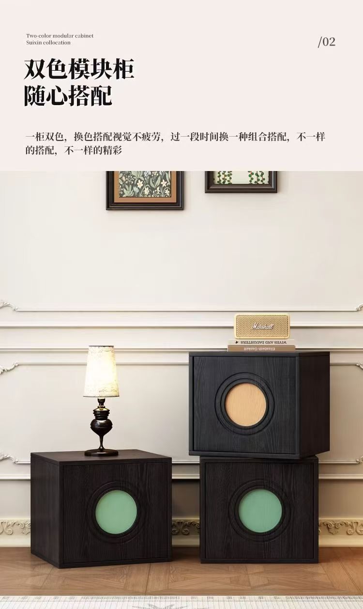 中古牀頭櫃臥室櫃收納櫃電視櫃組合鬥櫃實木卡門櫃客廳落地櫃新款