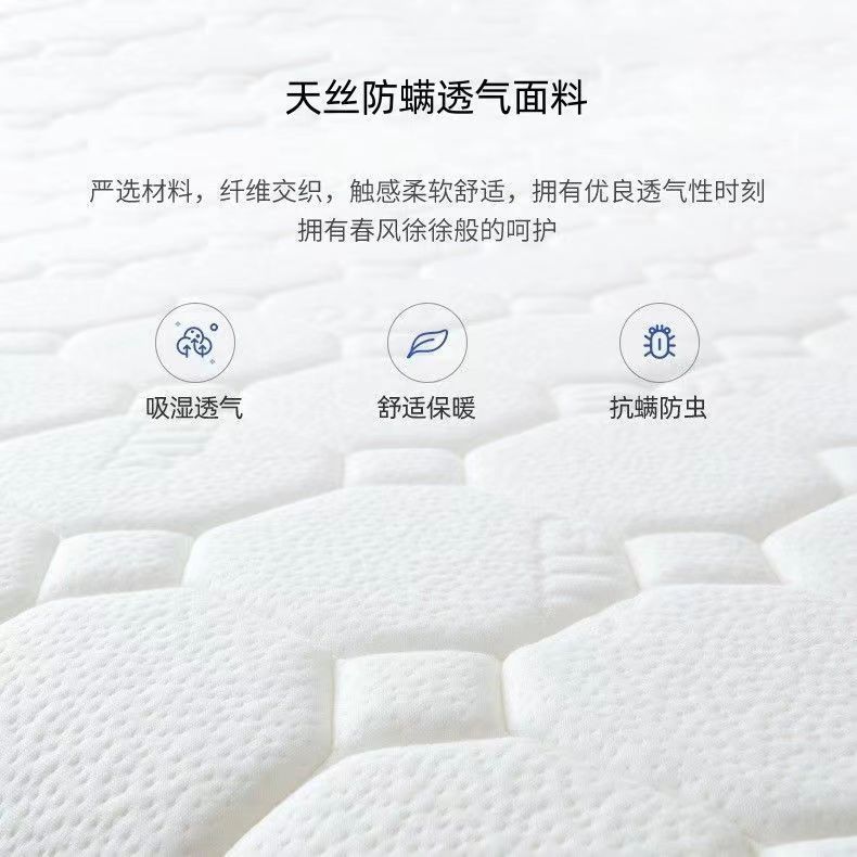 全拆式牀墊捲包壓縮牀墊可拆洗靜音家用乳膠椰棕牀墊可拆洗牀墊
