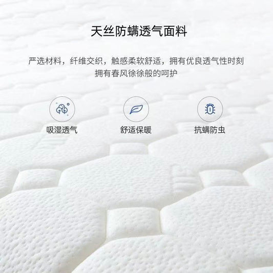 全拆式牀墊捲包壓縮牀墊可拆洗靜音家用乳膠椰棕牀墊可拆洗牀墊
