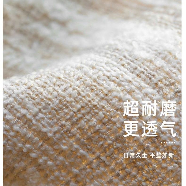 雲畔沙發棉麻布藝沙發可全拆洗客廳2025年新款法式中古風