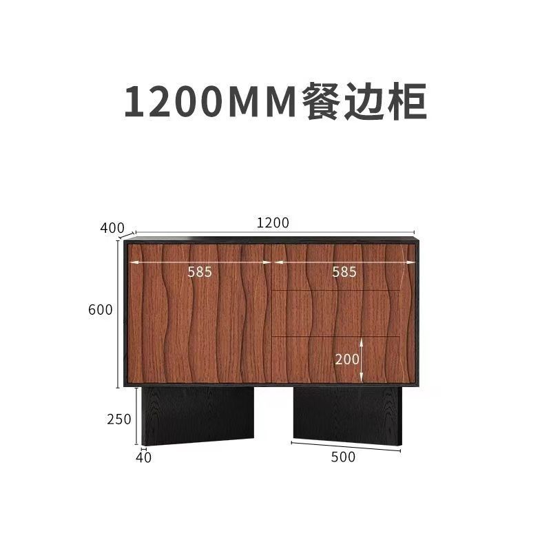 昔拾 晨汐 中古實木鬥櫃法式復古風柚木現代簡約臥室儲物餐邊櫃