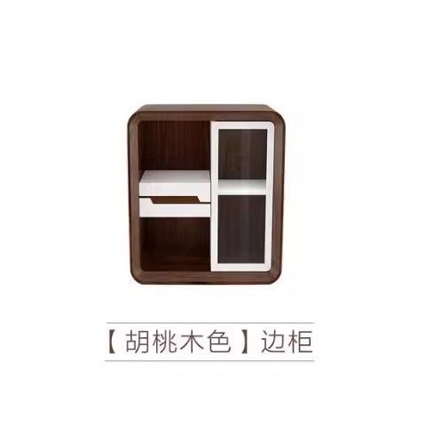 现代简约时尚中古风伸缩电视柜多功能茶几组合家用客厅家具