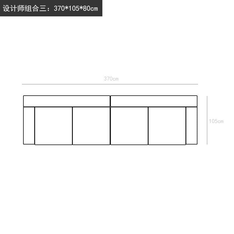 現代簡約小戶型布藝沙發L型棉麻新款別墅轉角貴妃設計師定製高端