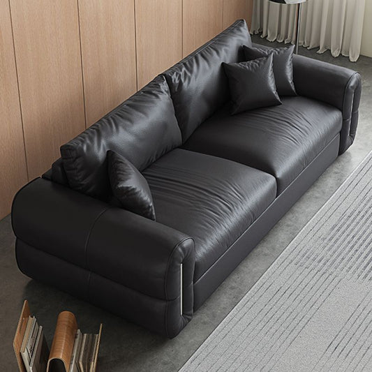 真皮沙發牀可摺疊一體兩用小戶型沙發客廳新款帶牀墊翻轉伸縮牀