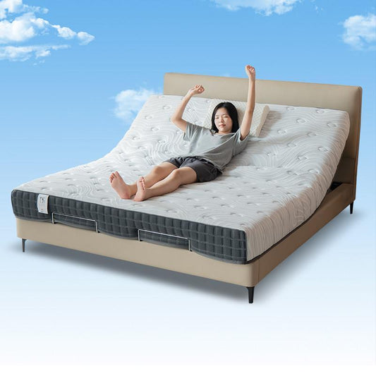 天絲抗菌針織面料零壓棉真空壓縮捲包盒子牀墊記憶棉席夢思五星級