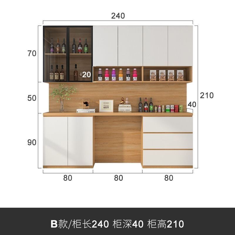 入户鞋柜餐边柜一体转角组合柜靠墙玄关可定制家用小户型客厅柜