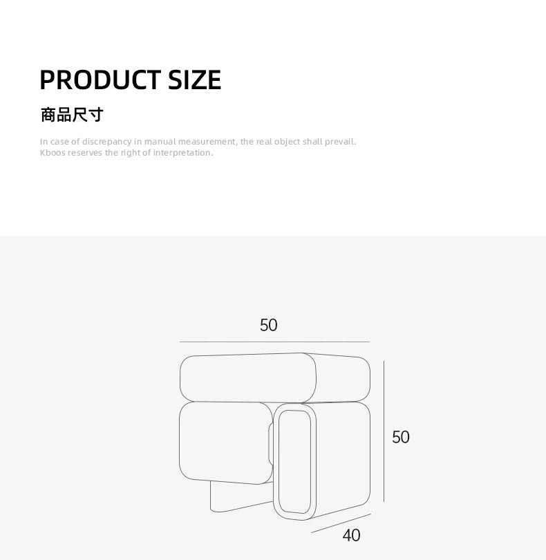意式極簡創意牀頭櫃胡桃木皮收納櫃設計師侘寂風小戶型臥室牀邊櫃