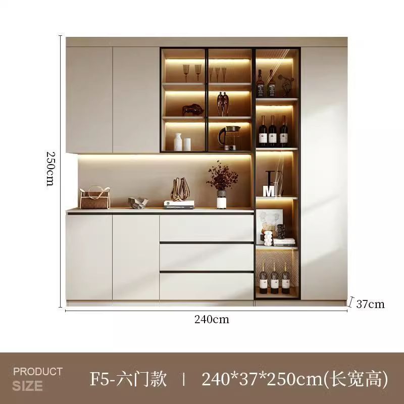 實木入戶門口鞋櫃家用餐邊櫃2025新款玄關櫃鞋櫃收納櫃一體靠牆