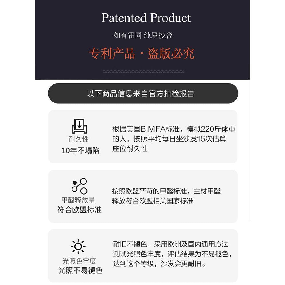 魯班02美式輕奢真皮沙發頭層牛皮三人位現代客廳意式奢華小戶型123組合